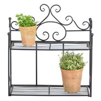 esschertdesign Esschert Design inklapbare plantenetagere twee treden