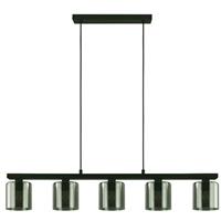 hanglamp Cadley zwart 5xE27