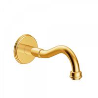 tres Clasic inbouw muuruitloop 21cm goud