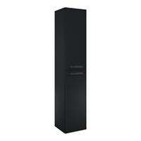 kolomkast Ness 30cm 2 deuren zwart mat