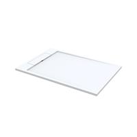 Best Design Douchebak  Decent 160x100x4.5 cm Solid Surface Mat Wit