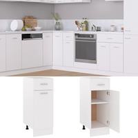 VIDAXL Küchenschrank Weiß 30x46x81,5 cm Spanplatte - 