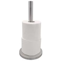 Ridder Toilettenpapierhalter WC-Papier-Ersatzrollenhalter Basic Chrom Matt