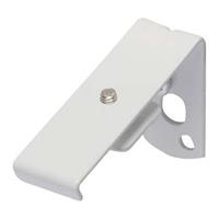 Leen Bakker Wandsteunen 6cm, 2 stuks Plus rail - wit