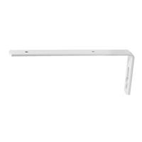 Leen Bakker Wandsteunen 15cm, 2 stuks Plus rail - wit