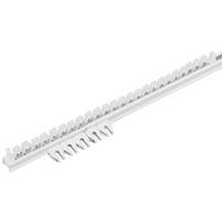 Complete set Plus rail 200 cm - wit