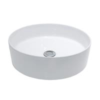 Douche Concurrent Waskom Link Opbouw Rond 40x12cm Keramiek Mat Wit