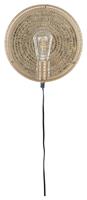 ZILT Wandlamp 'Sidse', 25,5cm, Kleur Goud