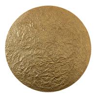 J. Holländer LED wandlamp Meteor, Ø 120 cm, goud