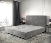 DELIFE Boxspringgestell Dream-Well 180x200 Mikrofaser Taupe