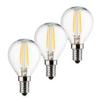 MULLER-LICHT LED-Lampe MÜLLER-LICHT 400293, E14, EEK: A++, 4 W, 470 lm, 2700 K, 3 Stück - 