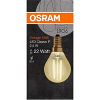OSRAM LED-lamp Energielabel A++ (A++ - E) E14 Kogel 3 W Warmwit (Ø x l) 45.0 mm x 77.0 mm 1 stuk(s)
