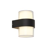 Searchlight Design muurlamp Frosty 25123-2BK