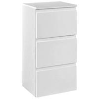 LOMADOX Unterschrank COMO-03, Hochglanz weiß, B x H x T ca.: 40 x 79 x 35cm - 