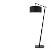 Good&Mojo Vloerlamp Andes - Zwart - 72x47x176cm