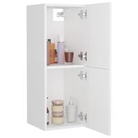 VIDAXL Badezimmerschrank Weiß 30x30x80 Cm Spanplatte