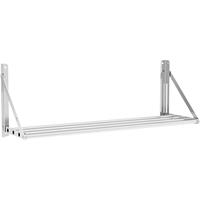 Royal Catering Wandplank - inklapbaar - 100 x 30 cm - 40 kg - roestvrij staal