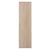 Leen Bakker Kast Inca 1-deurs - eiken - 184x50x34,5 cm