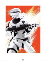 Pyramid Star Wars Episode VII Flametrooper Paint Kunstdruk 60x80cm