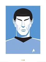 Pyramid Star Trek Pop Spock 50th Anniversary Kunstdruk 60x80cm