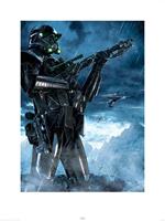 Pyramid Star Wars Rogue One Death Trooper Rain Kunstdruk 60x80cm