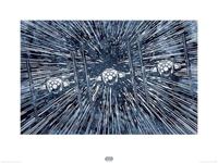 Pyramid Star Wars Episode VII TIE Fighters Kunstdruk 60x80cm