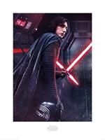 Pyramid Star Wars The Last Jedi Kylo Ren Rage Kunstdruk 60x80cm