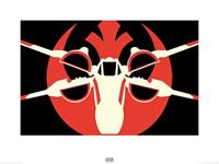 Pyramid Star Wars Episode VII XWing Pop Art Kunstdruk 60x80cm