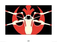 Pyramid Star Wars Episode VII XWing Pop Art Kunstdruk 60x80cm