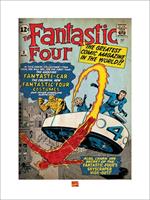 Pyramid Fantastic Four Cover Kunstdruk 60x80cm