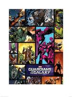 Pyramid Guardians of The Galaxy Comics Kunstdruk 60x80cm