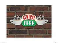 Pyramid Friends Central Perk Sign Kunstdruk 60x80cm