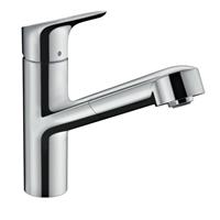 Hansgrohe keukenmengkraan Focus M43 200 met uittrekbare handdouche chroom