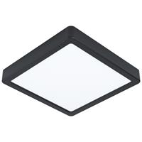 EGLO plafondlamp LED Fueva 5 zwart 16,5W