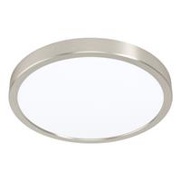 EGLO LED-Deckenleuchte 'Fueva 5' nickelfarben Ø 28,5 x 2,8 cm 2300 lm