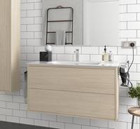 Muebles Ideal badkamermeubel 100cm licht eiken