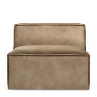 Rivièra Maison Modulaire Bank 'The Jagger' Center 95cm, Velvet, kleur Golden Beige