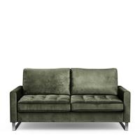 Rivièra Maison 2,5-zits Bank 'West Houston' Velvet, kleur Ivy