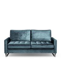 Rivièra Maison 2,5-zits Bank 'West Houston' Velvet, kleur Petrol