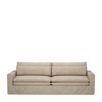 Rivièra Maison 3,5-zits Bank 'Continental' Washed Cotton, kleur Natural