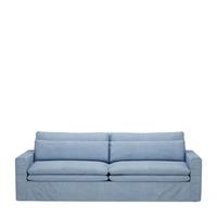 Rivièra Maison 3,5-zits Bank 'Continental' Washed Cotton, kleur Ice Blue
