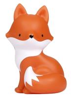 A Little Lovely Company spaarpot Vos 18,7 cm PVC oranje