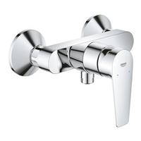 Grohe BauEdge douchemengkraan wandmodel m. koppelingen chroom 23635001