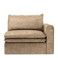 Rivièra Maison Modulaire Bank 'Continental' Corner Rechts, Velvet, kleur Golden Beige