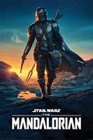 Pyramid Star Wars The Mandalorian Nightfall Poster 61x91,5cm