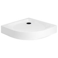 Kerra Alan douchebak kwartrond 80x80x16cm wit