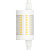 LED Stablampe matt mit 8 Watt R7s in warmweiß - 