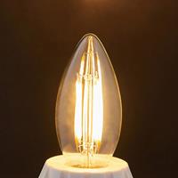 Lindby E14 LED kaarslamp gloeidraad 4W, 470Lm, 2.700 K