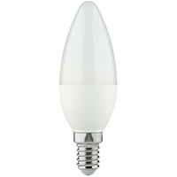 Lindby LED kaarslamp E14 C35 4,5W 3.000K opaal