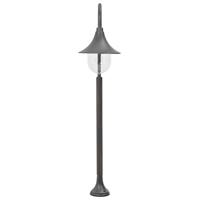 vidaXL Paalverlichting tuin E27 120 cm aluminium brons